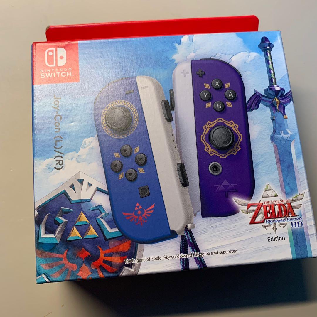 Nintendo Switch Joy Con Controller The Legend Of Zelda Skyward Sword Hd Edition Video Gaming Video Games Nintendo On Carousell