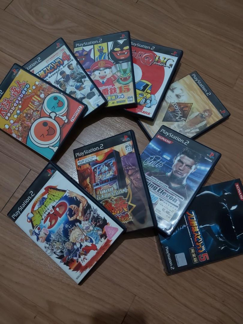 NTSC J Ps2 Games Bundle, Video Gaming, Video Games, PlayStation on Carousell