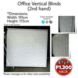 🔥Office Vertical Blinds (2nd hand)🔥