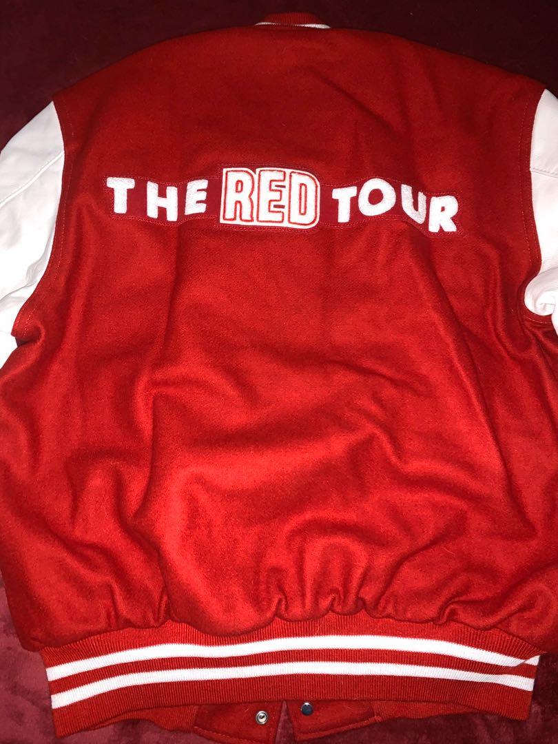 The Red Tour TS Taylor Swift Letterman Jacket - Films Jackets