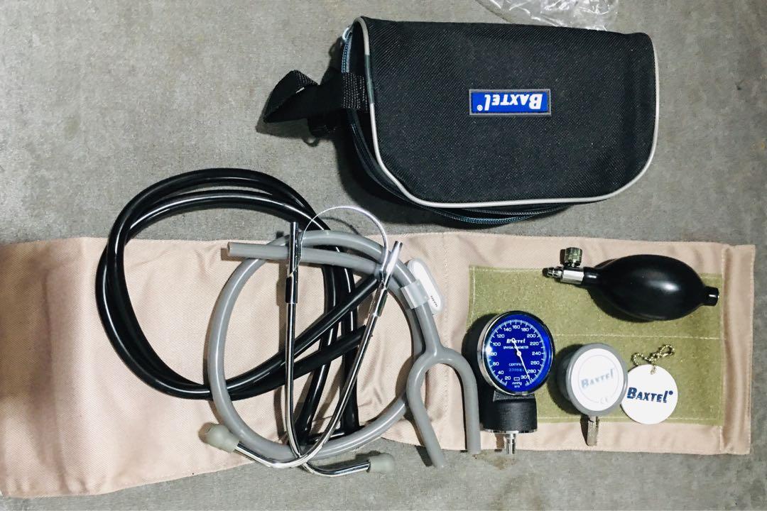 Original Baxtel Sphygmomanometer Set, Health & Nutrition, Medical