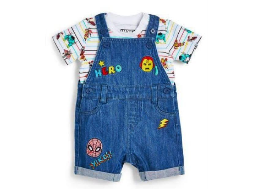 Original Primark X Marvel Dungarees Set 