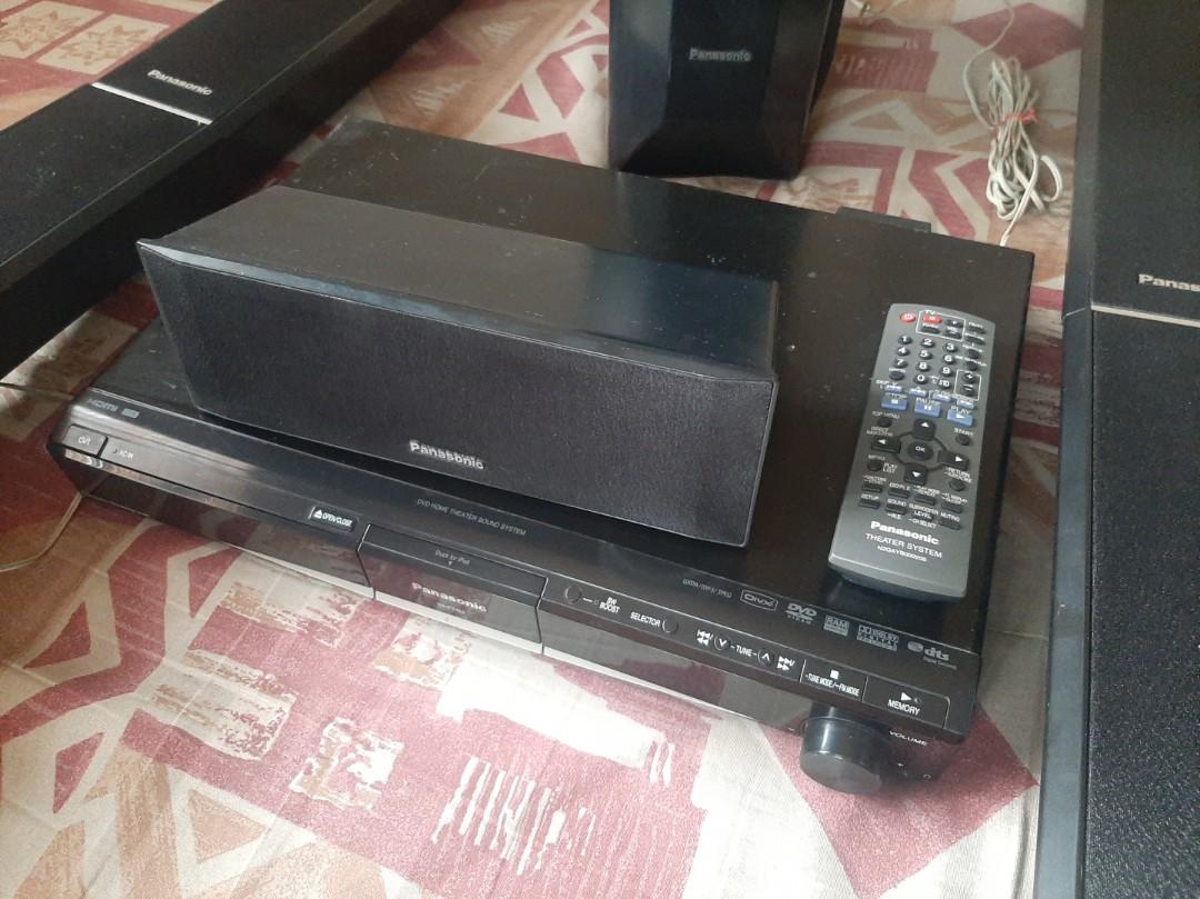 Panasonic Home Theater Sound System 5.1, TV & Home Appliances, TV & Entertainment, Entertainment