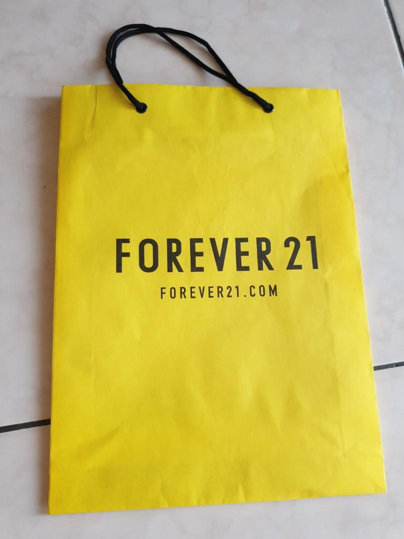 Paper bag forever21