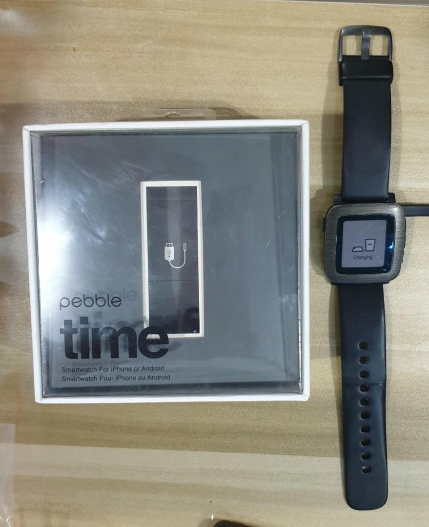 pebble time smart watch