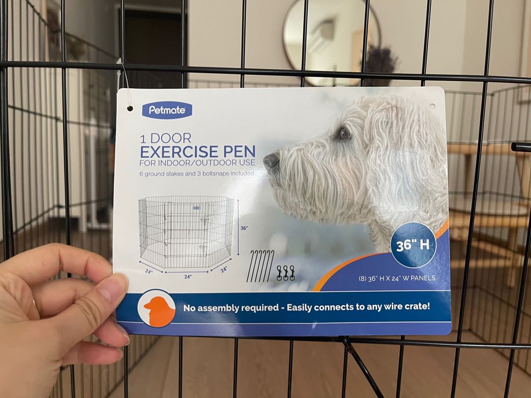 PETMATE Exercise Pen Large Carousell