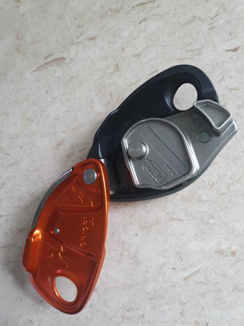 PETZL Grigri+ Sicherungsgerät & Karabiner – Für Klettern, Toprope & Vorstieg