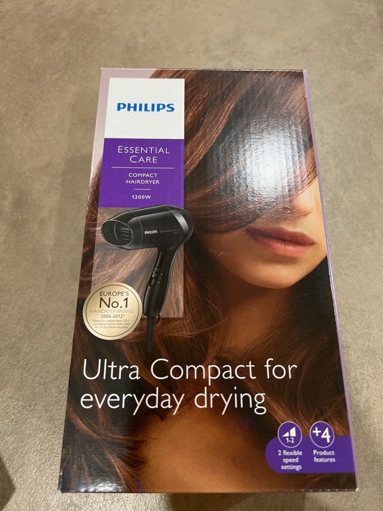Philips essential care hairdryer 1200w, Beauty & Personal Care, Hair on