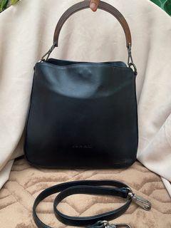 Pierre Cardin 2-way Structured Leather Bag