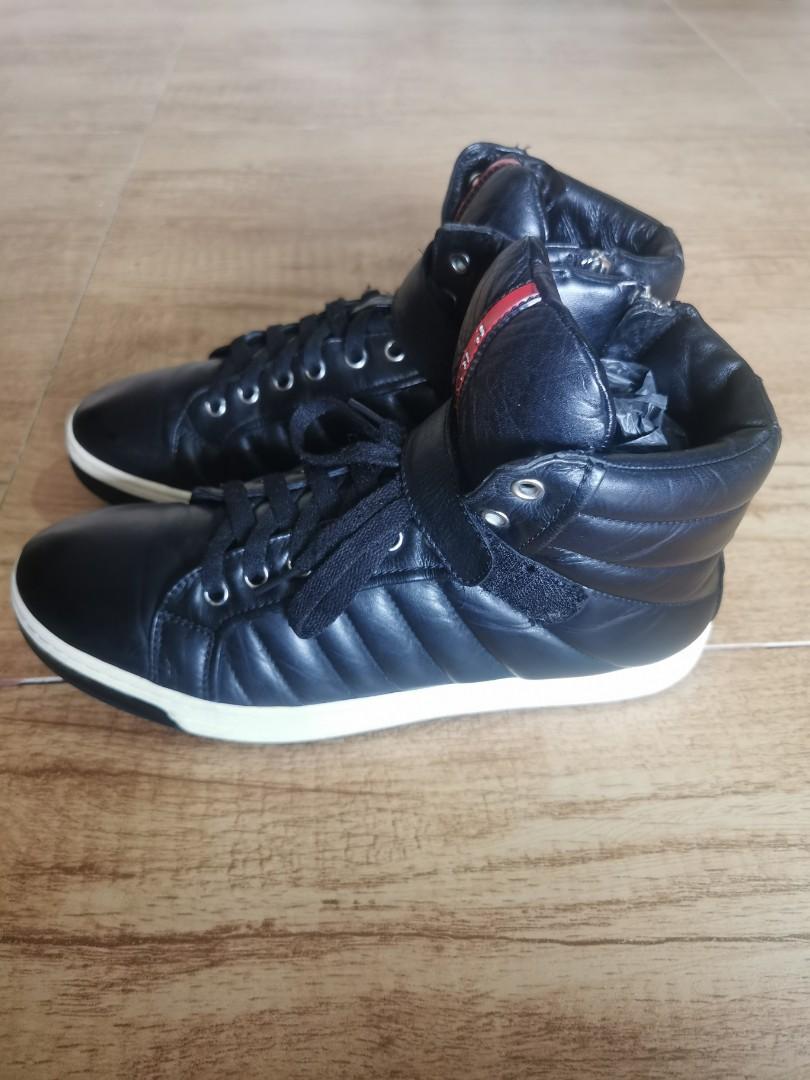 Prada touch strap sneakers new arrivals