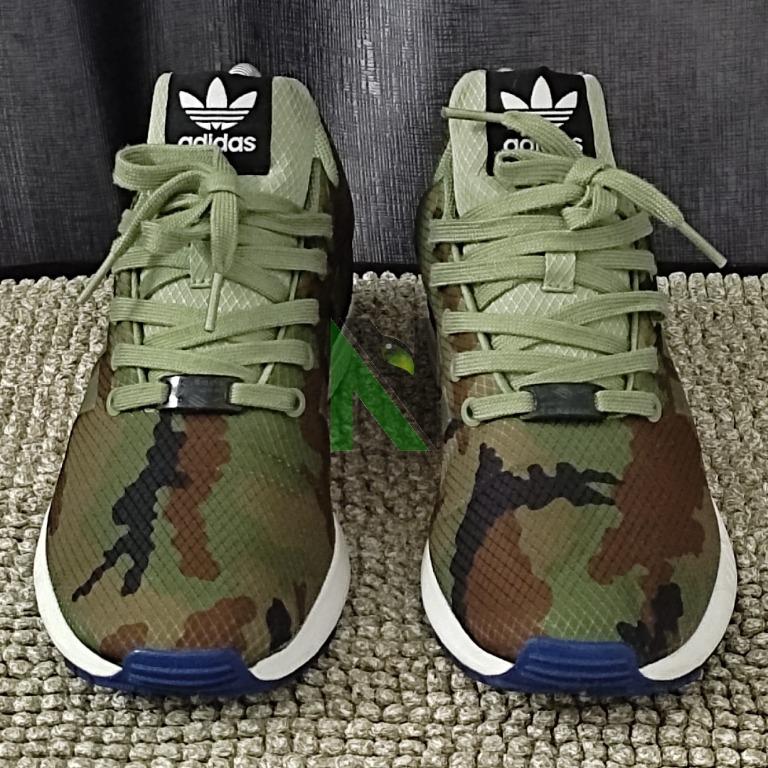 Adidas zx flux torsion camo sales