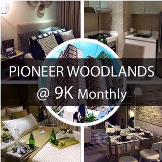 PROMO 2BR MOVEIN Mandaluyong 25K Monthly Condo RENT TO OWN Pioneer Woodlands BGC Ortigas BGC LIFETIME