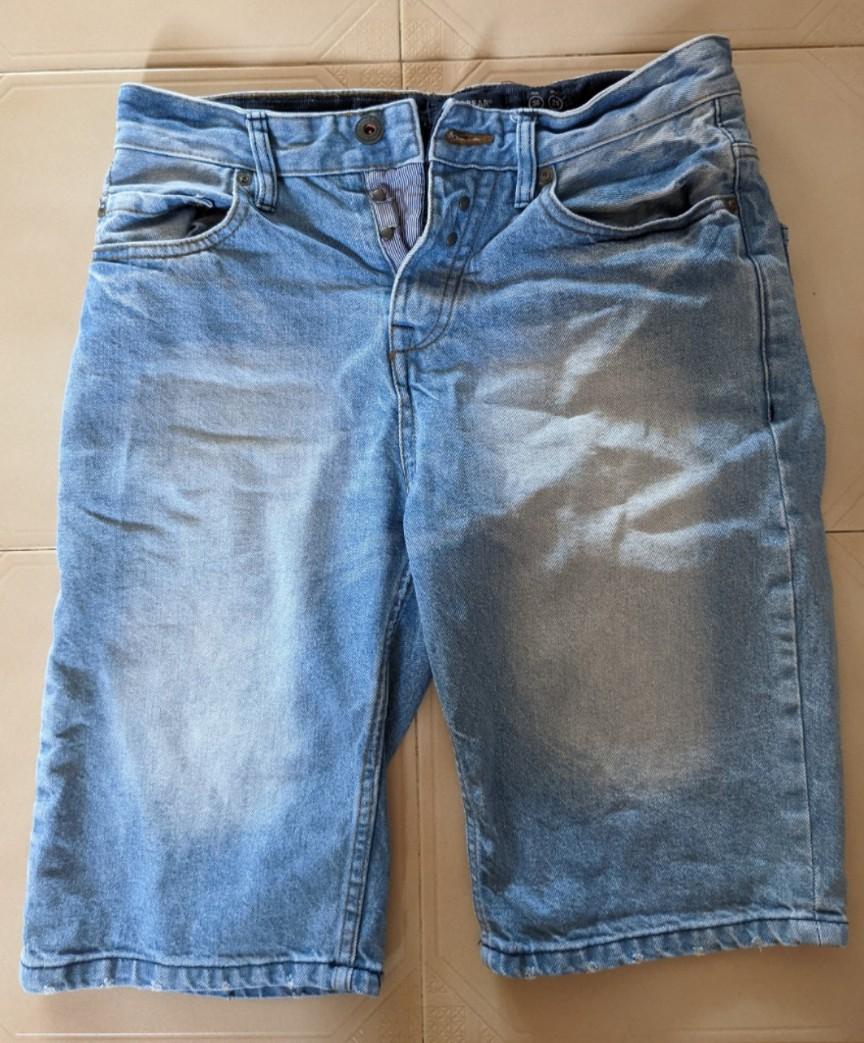 Pull \u0026 Bear] Denim Bermudas, Men's 