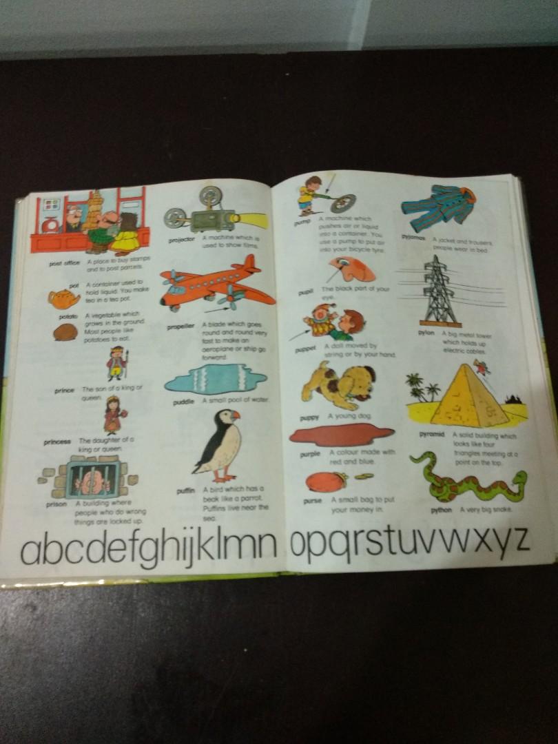 Pumell's Illustrated Children's Dictionary (Category: Children's Books) located in Quezon City. Submitted by chocolatina (Listing ID 1131924389, Image 3). Description: Pumell's Illustrated Children's Dictionary Over 1000 words with pictures Used, second hand Please manage your expectations Pick up location: Brgy Immaculate Concepcion Shipping can be arranged as long as buyer agrees to shoulder the shipping fee Mode of payment Gcash.