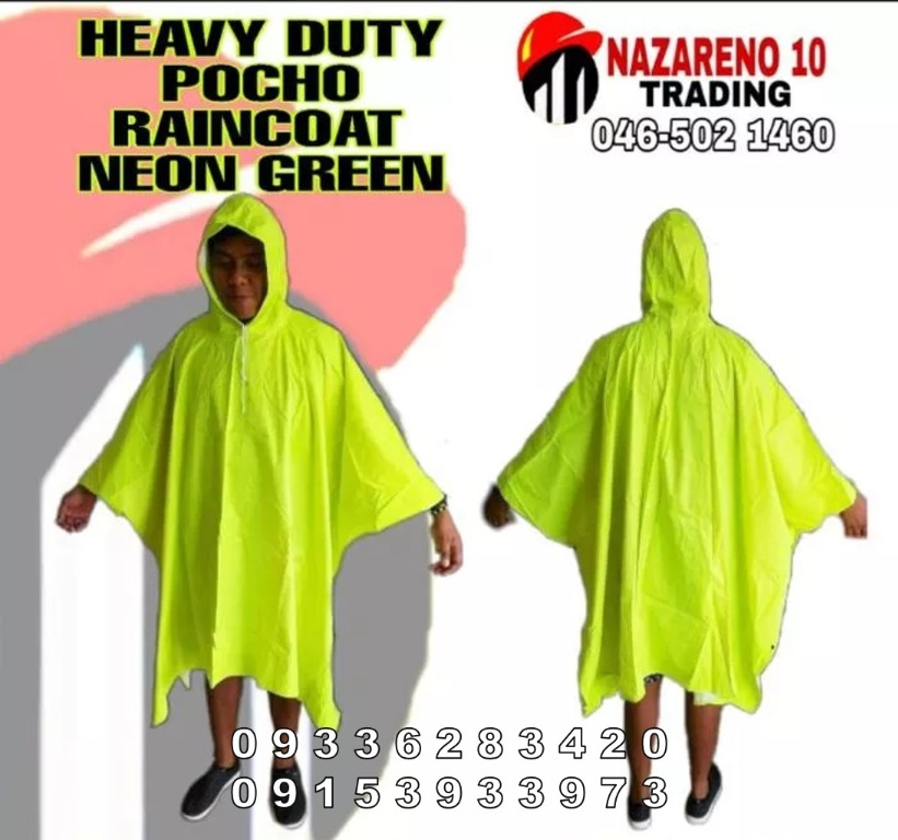 RAIN COAT PONCHO TYPE Commercial Industrial Industrial