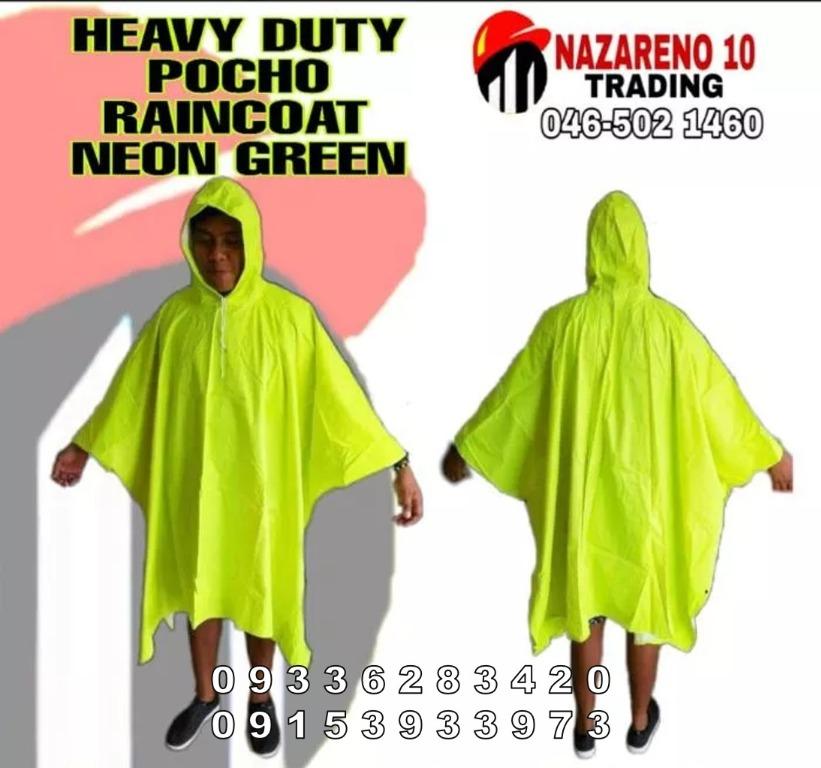 Heavy duty poncho rain gear new arrivals