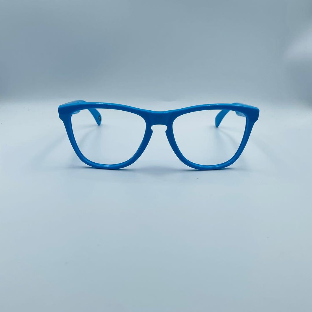 Oakley frogskins deals blue frame