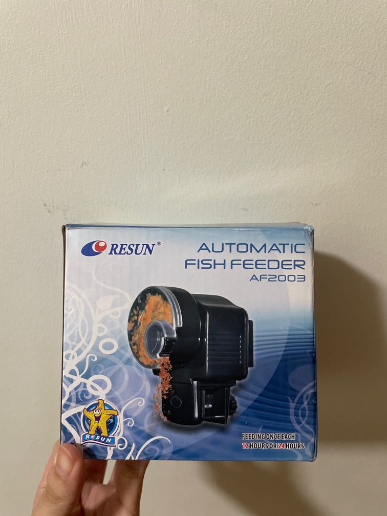 resun automatic fish feeder