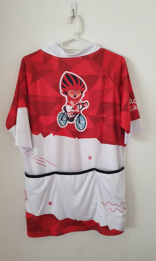 Riba Active Sg Cycling Jersey Size L Men S Fashion Activewear On Carousell