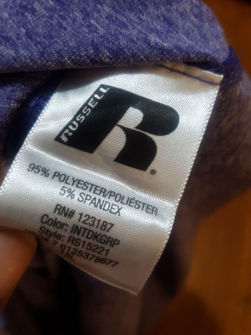 Russell dri power 360 95 polyester hot sale 5 spandex