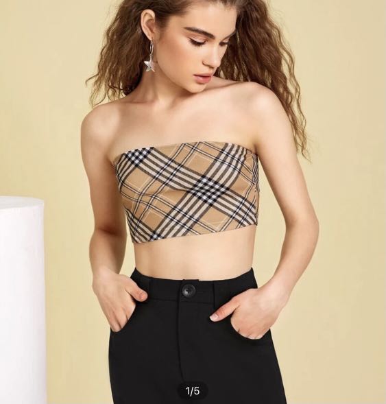 Burberry discount tube dress