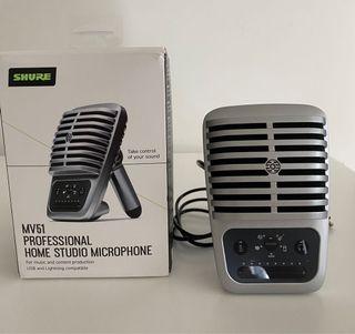 Shure Motiv MV51 (Digital Large-Diaphragm Condenser Microphone) 數碼大震膜電容式麥克風/錄音咪