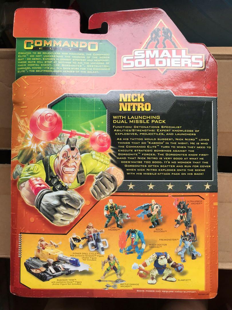 1998 Small Soldiers Nick Nitro (aka Rocketman), Hobbies Toys