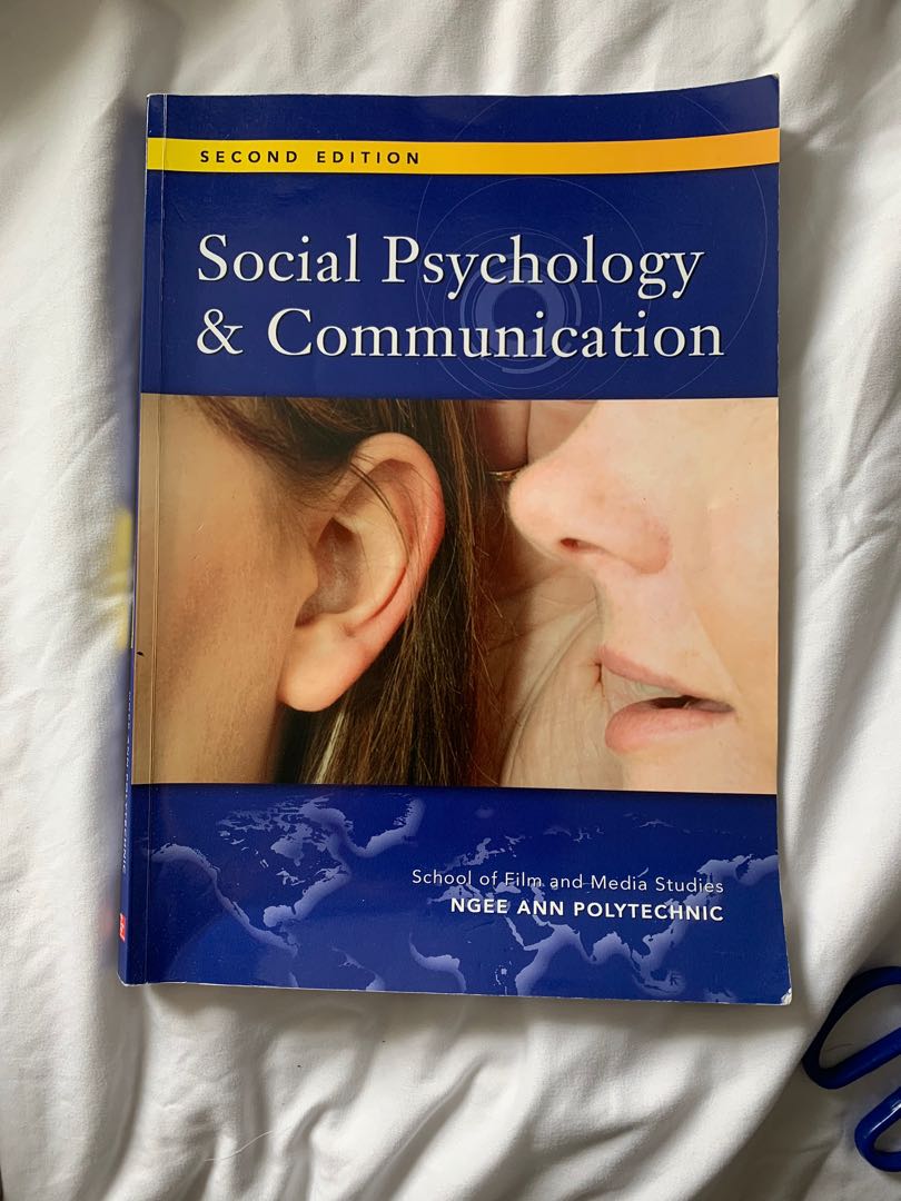 Social Psychology & Communication Ngee Ann Polytechnic, Hobbies & Toys ...
