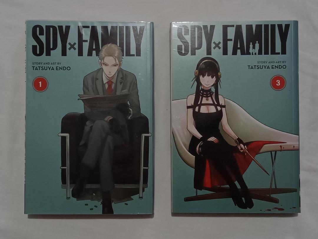 Spy X Family Volumes 1 and 3 Manga Book, Hobbies & Toys, Books