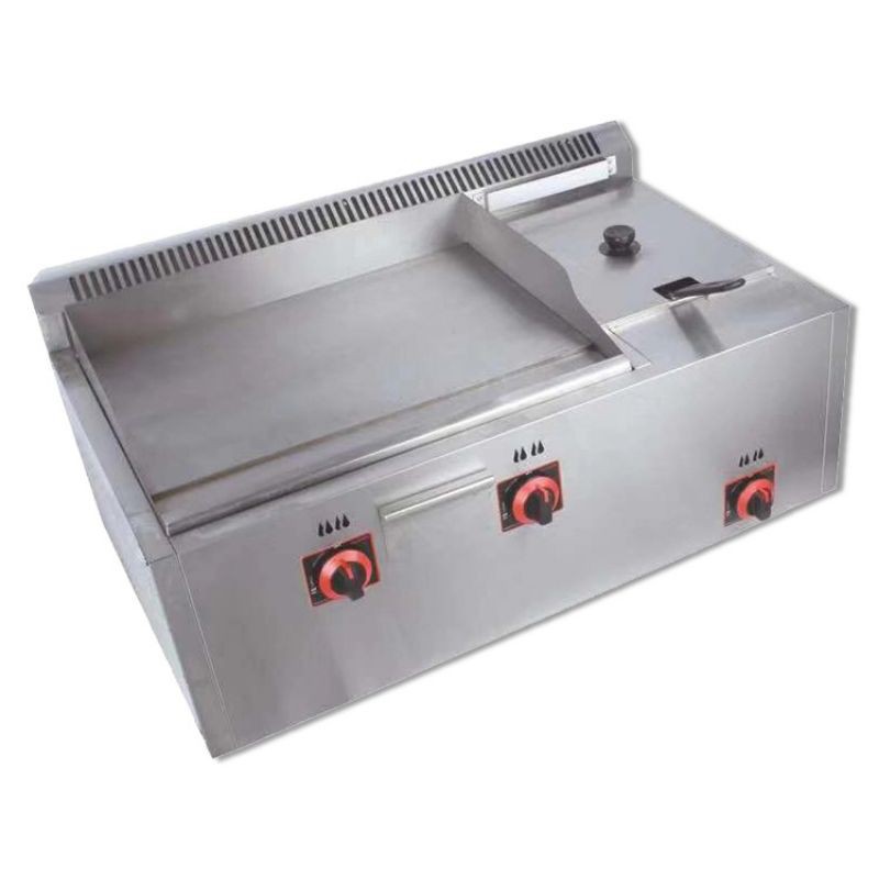 Gas grill sales with deep fryer