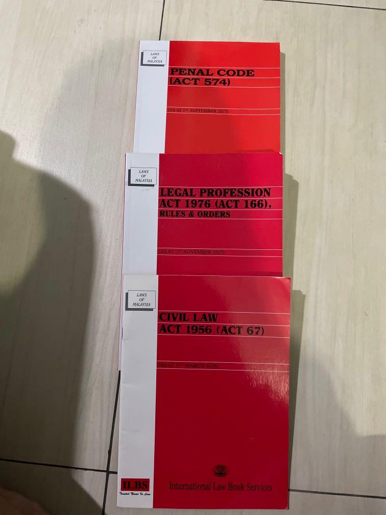 Statute (penal code act, legal profession act,civil law act 