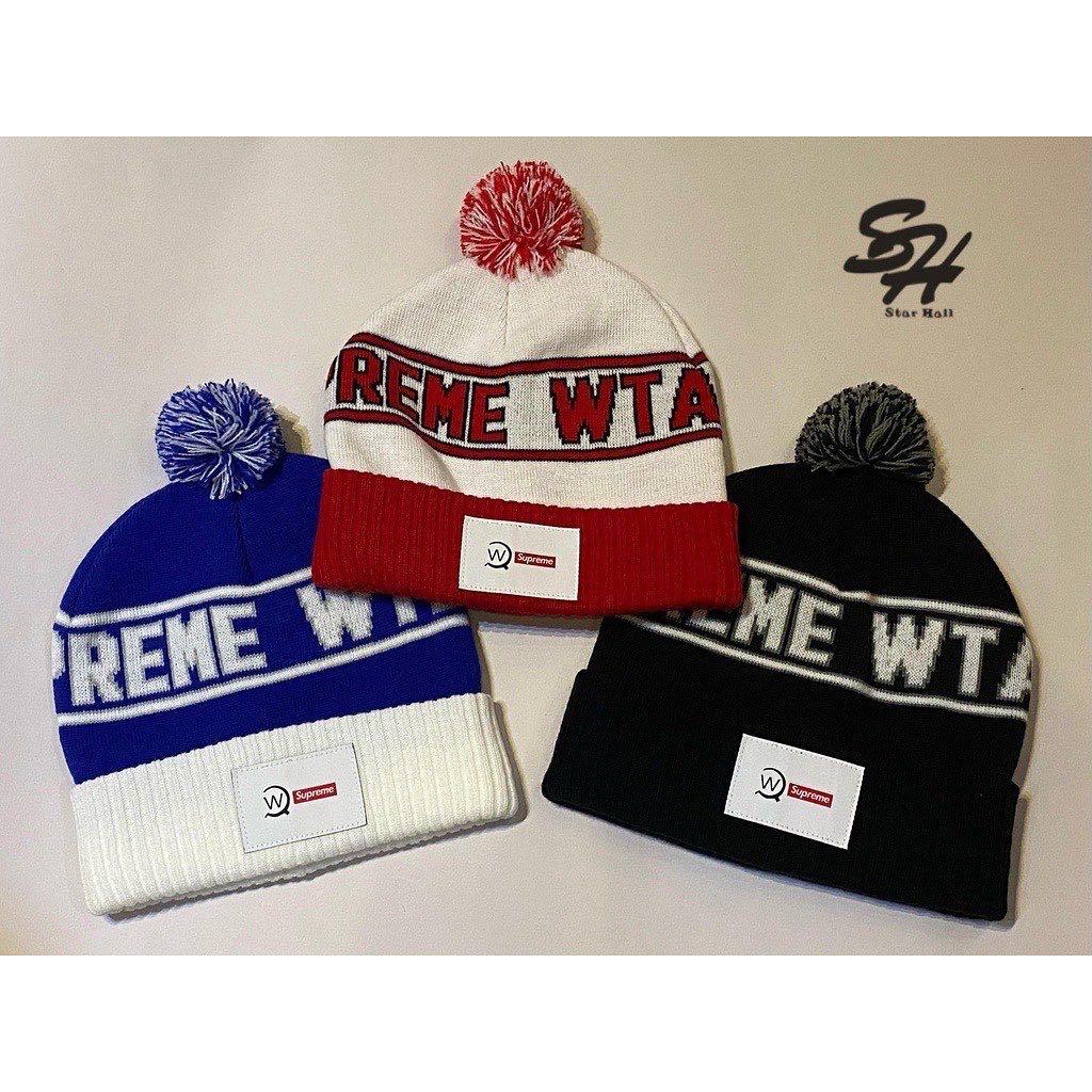 Supreme x WTAPS beanie | REVERSIBLE
