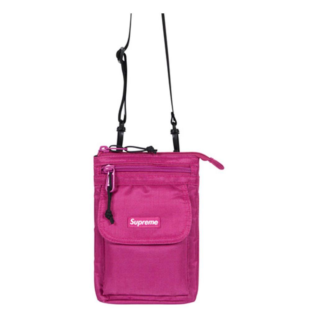 Supreme Shoulder Bag FW19 Magenta 桃紅色Waist Bag Backpack Sacai