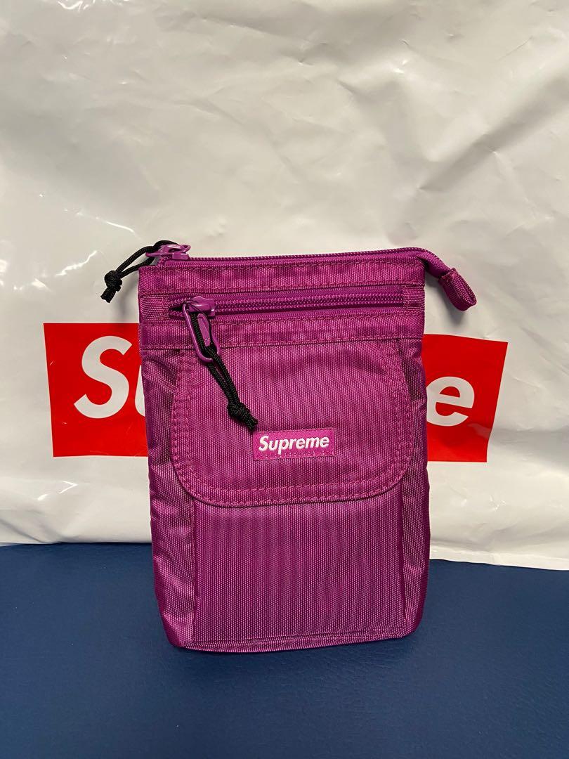 Supreme Shoulder Bag FW19 Magenta 桃紅色Waist Bag Backpack Sacai