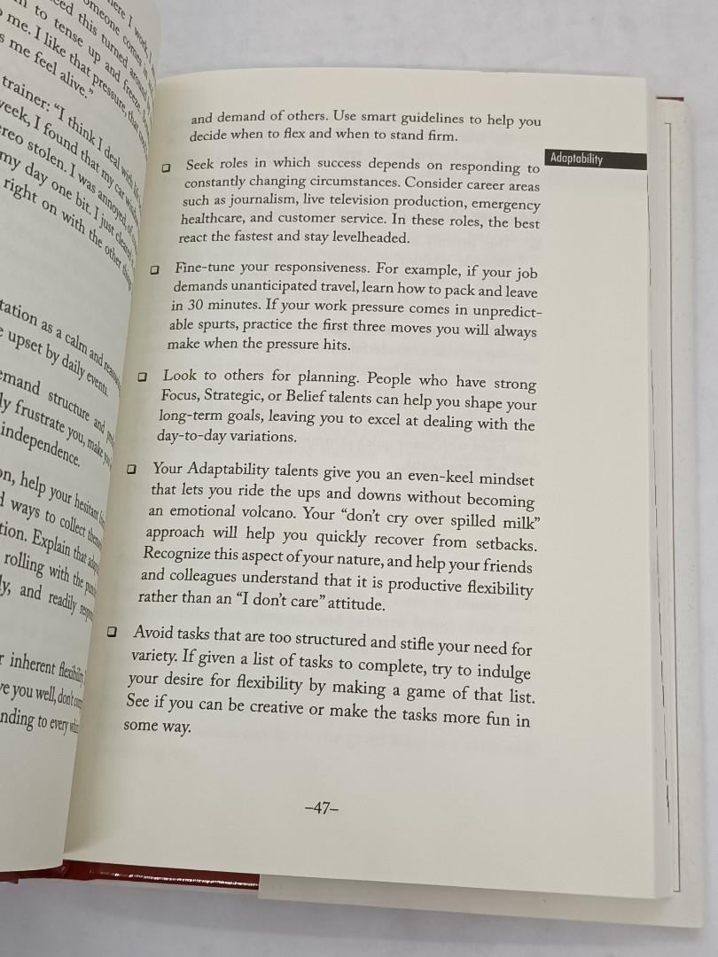 The 1 Wall Street Journal BestsellerStrengths Finder 2.0, Hobbies