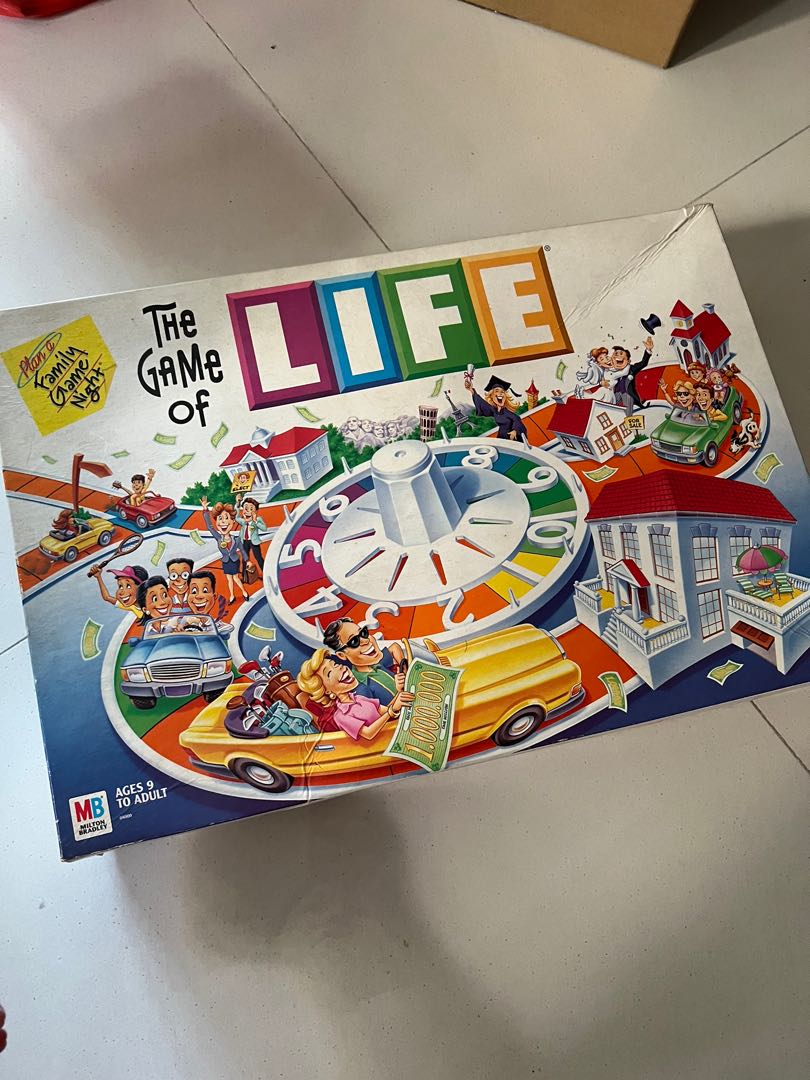 The Game of Life old edition, Hobbies & Toys, Toys & Games on Carousell