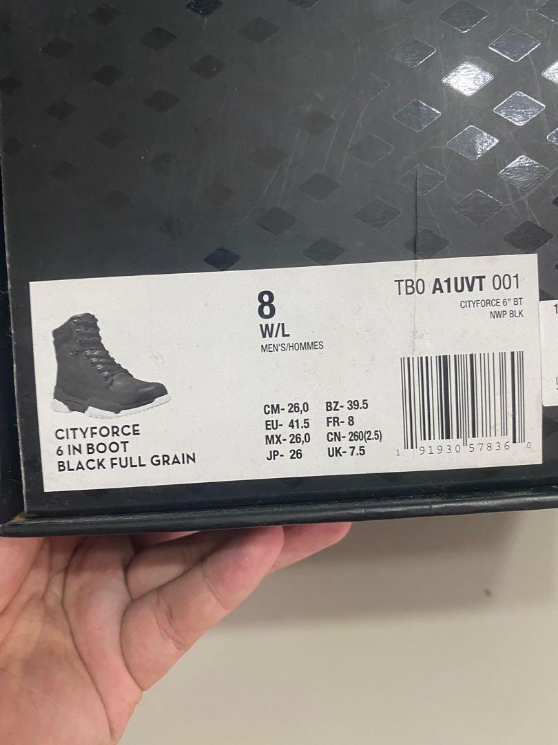 Timberland city force black clearance