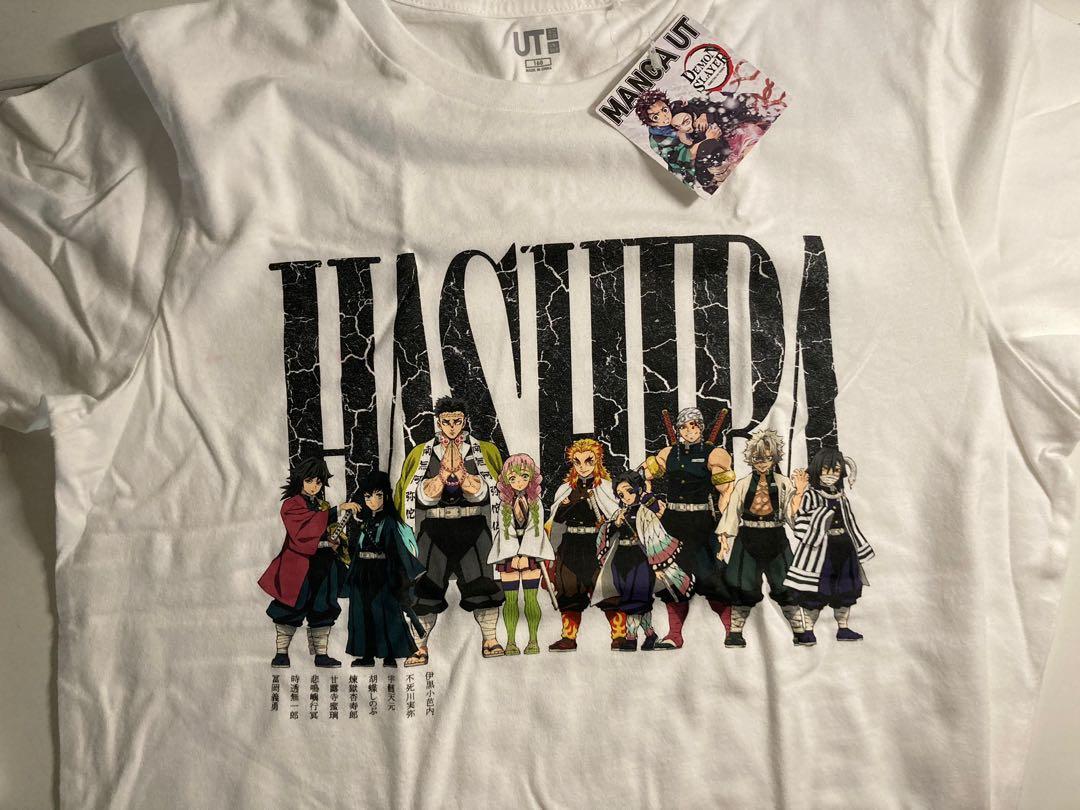uniqlo demon slayer t shirt, Men's Fashion, Tops & Sets, Tshirts & Polo