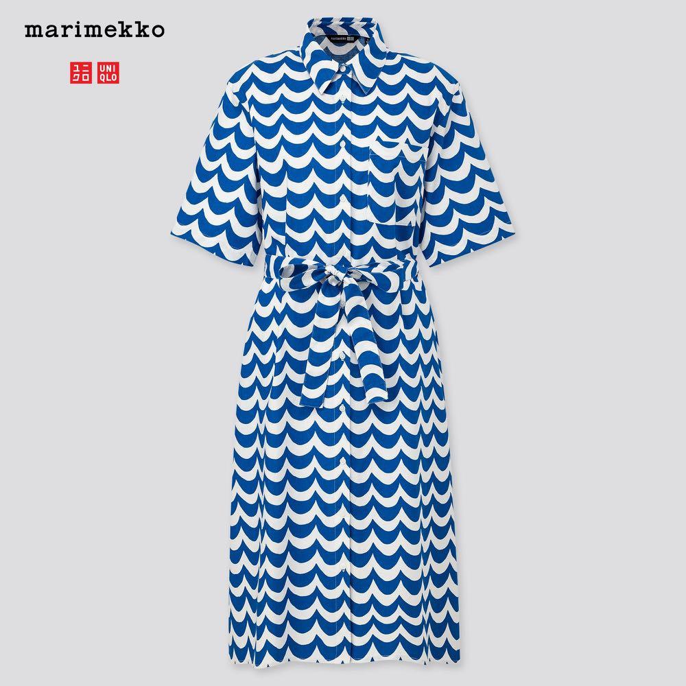 Uniqlo Marimekko Shirt Dress, Women's Fashion, Dresses & Sets, Jumpsuits on  Carousell