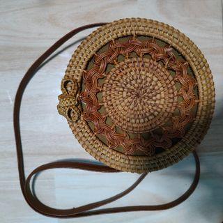 Unused Rattan Bag
