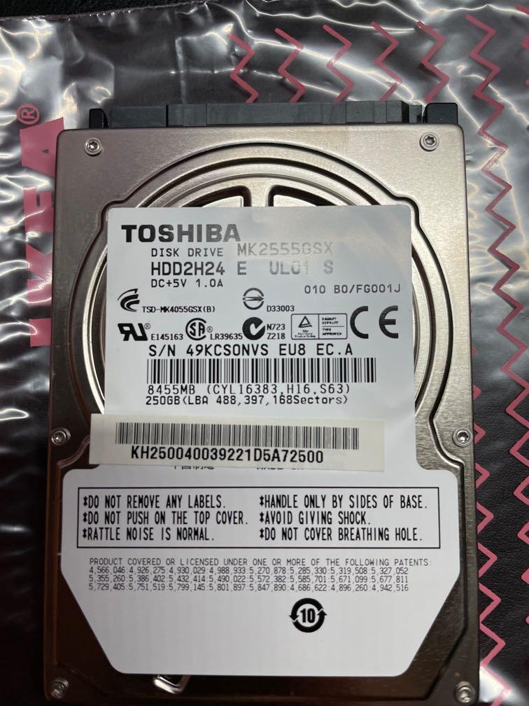 Used Laptop 2.5” SATA harddisks for sale, Computers & Tech, Parts