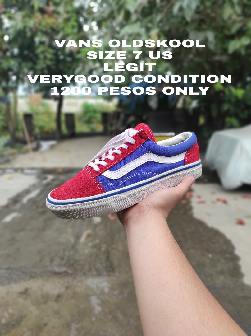 vans shoes size 7