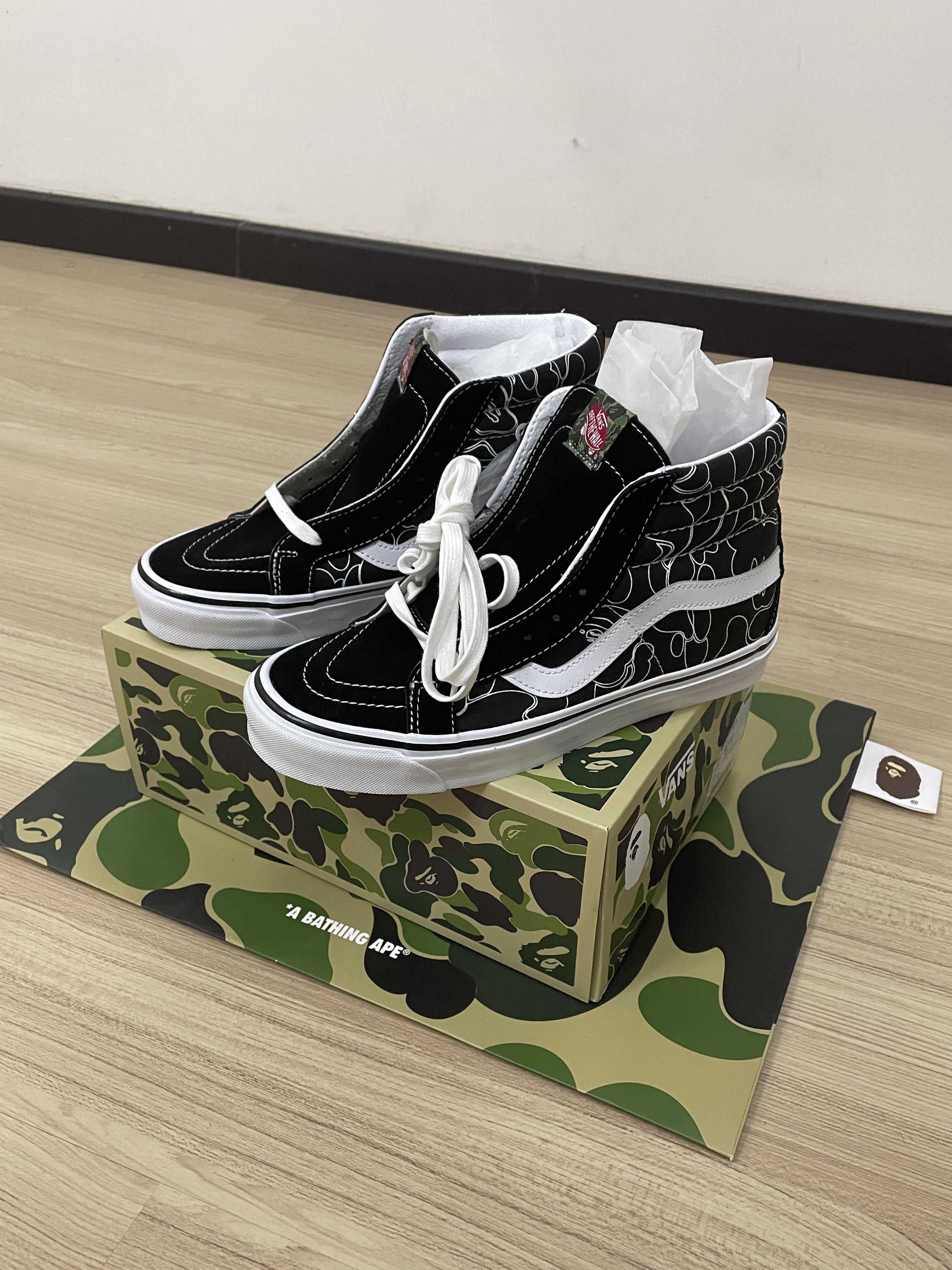 Bape vans sk8 hi online