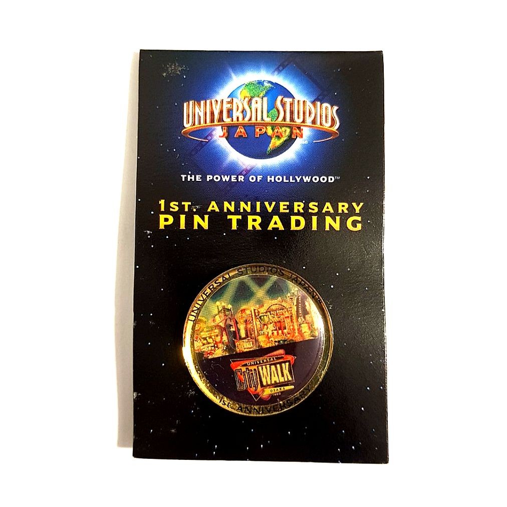 Vintage 2002 Universal Studios Japan First 1st AnniversaryTrading Pin
