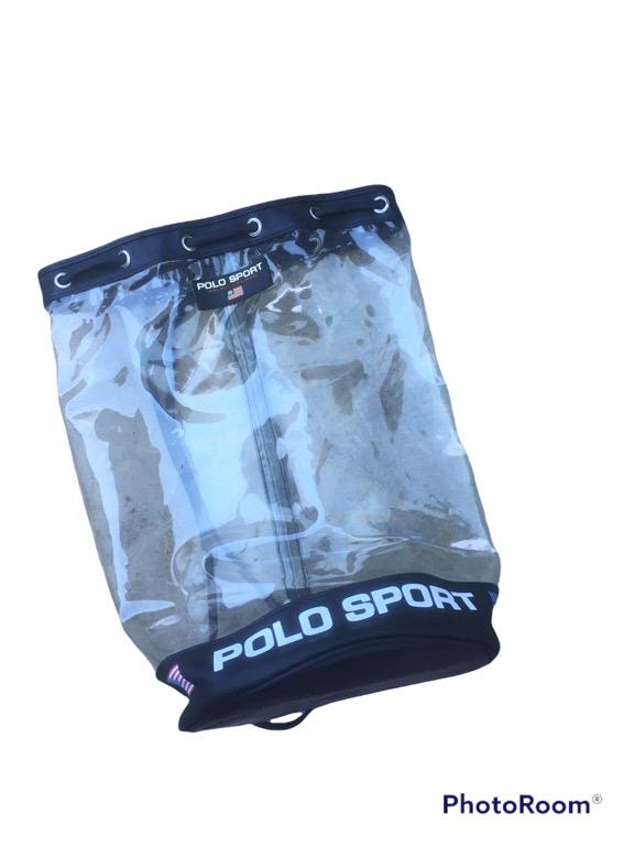 Ralph lauren sales clear bag