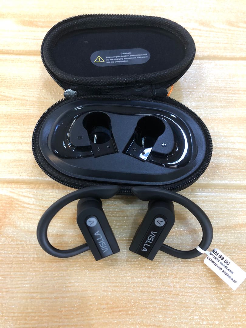 Vislla 5.0 bluetooth sport hotsell headphones