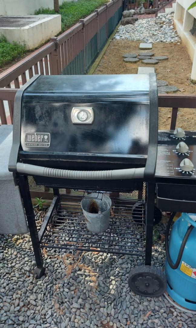 Weber Genesis Silver BBQ Ready To Use TV Home Appliances