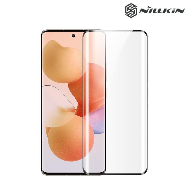 Xiaomi小米civi 5g Nillkin 抗衝擊曲面膜復合材料全屏貼合屏幕防爆保護貼膜5841a 手提電話 電話 平板電腦配件 其他電子周邊配件及產品