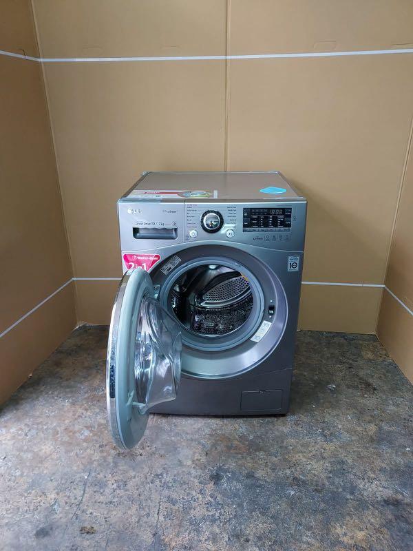 182112 (1) 3 tick ✓ LG front load washer 12/8kg dryer $599, TV & Home  Appliances, Washing Machines and Dryers on Carousell