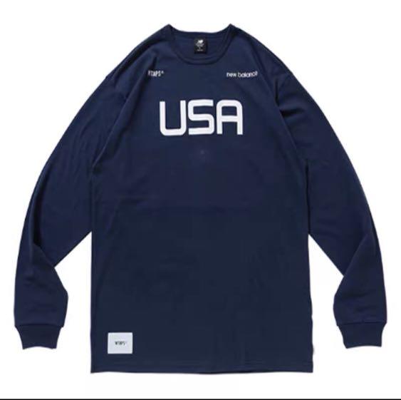 21 ss Wtaps x new balance TC Jersey L S Tee size XL madness